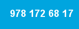 978 172 68 17
